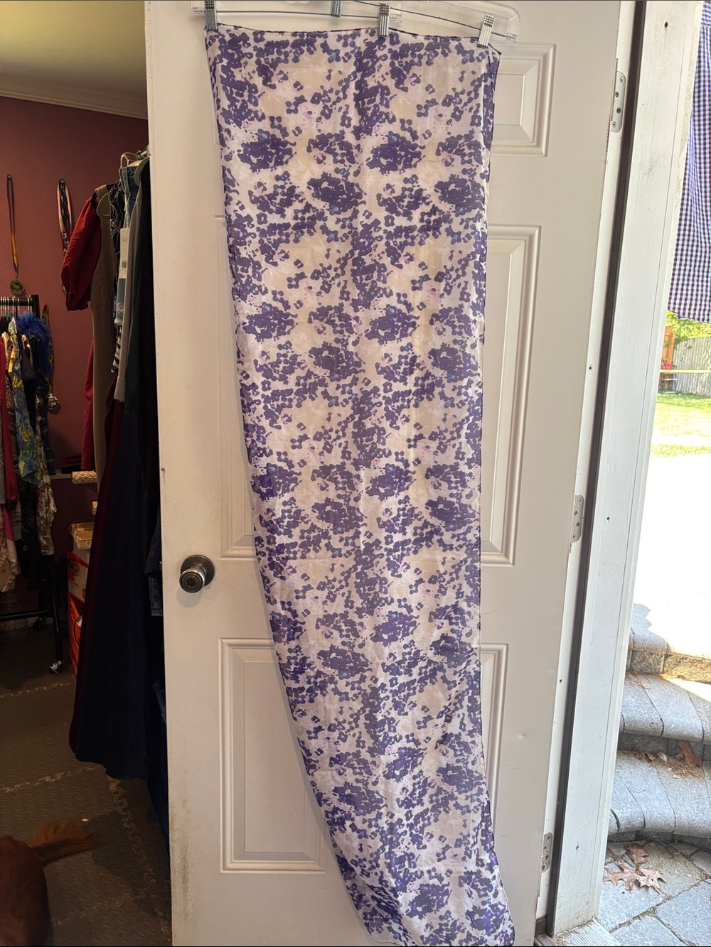 H&M Divided Purple Floral scarf